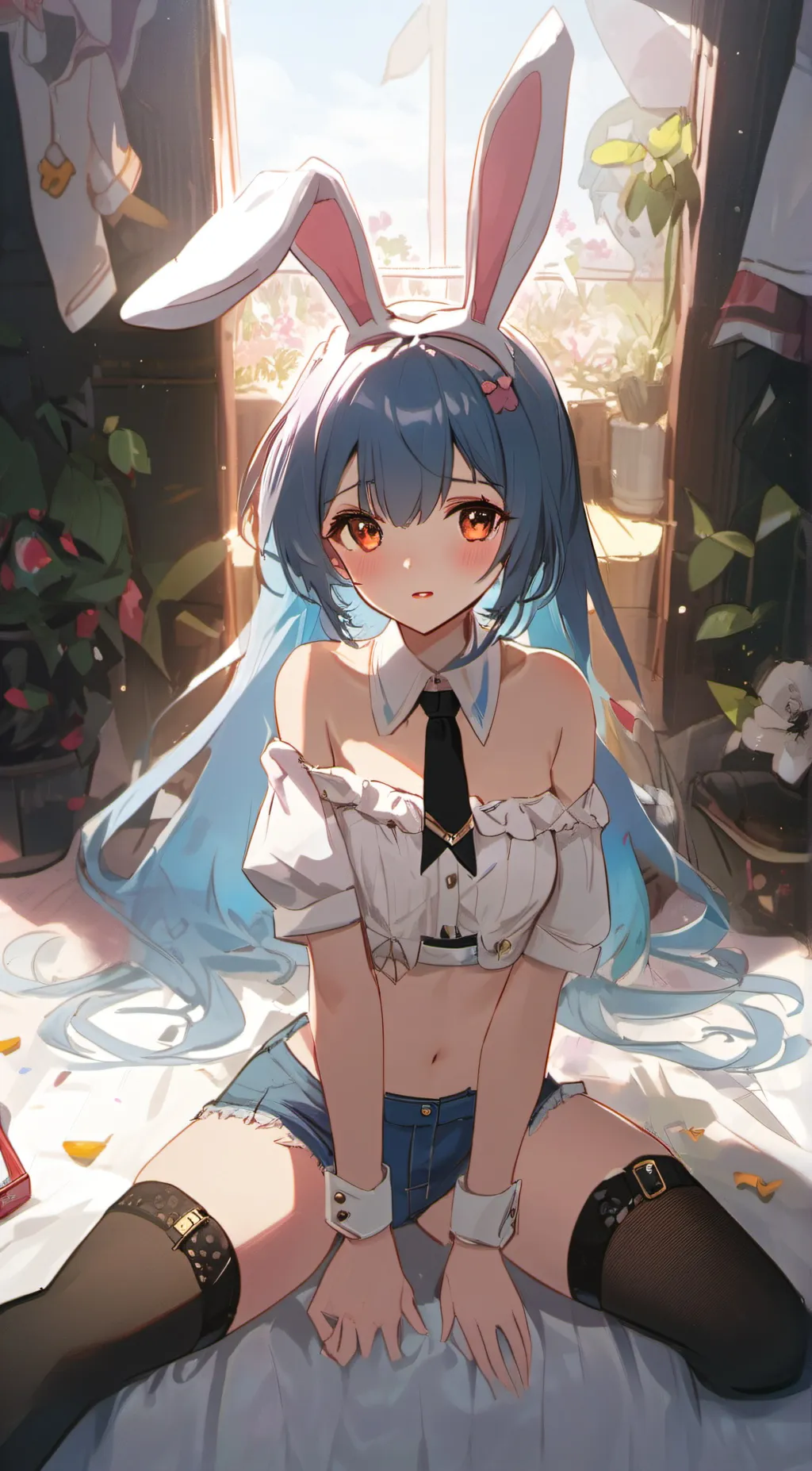 ai character: Luna background