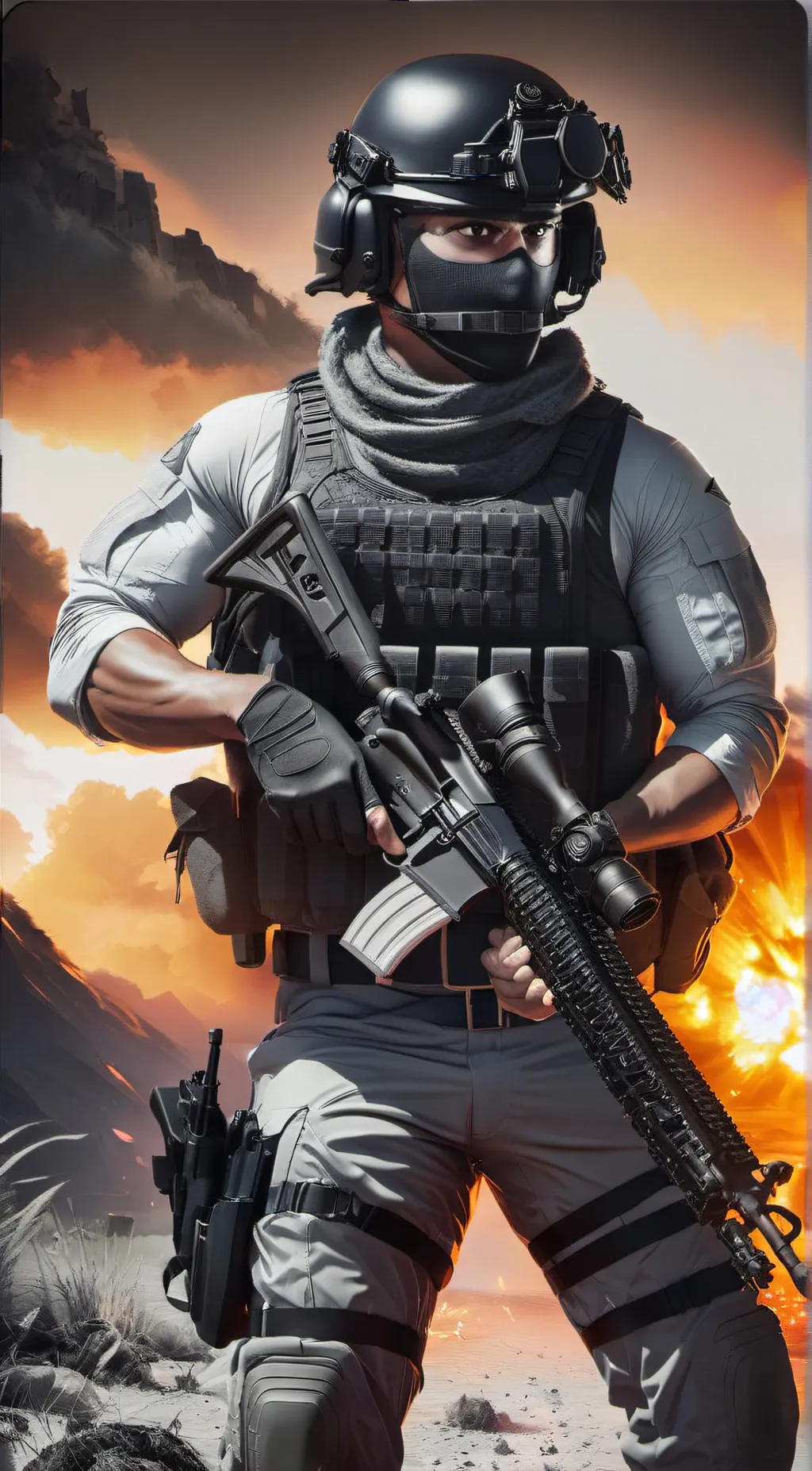 ai character: CodMw2 background