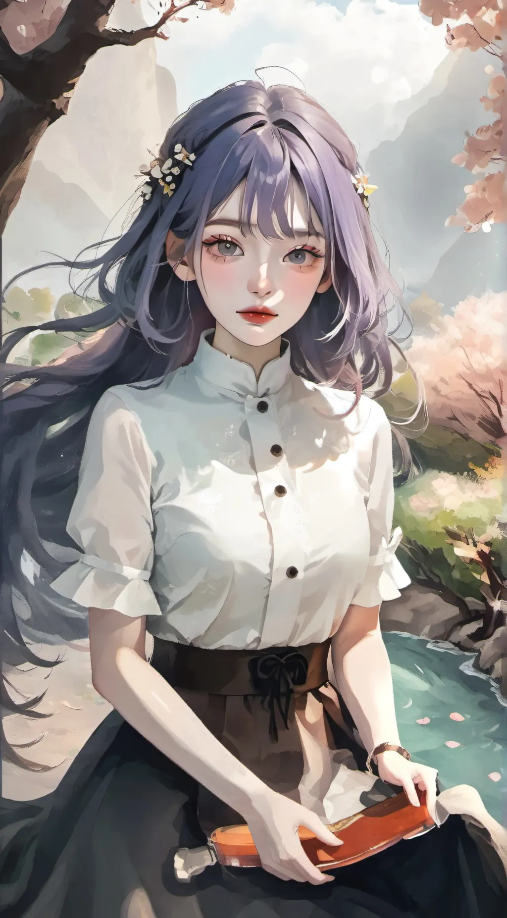 ai character: Mia background