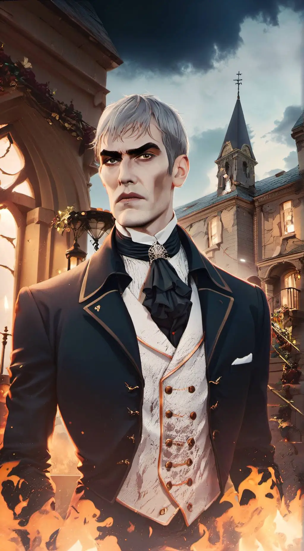 ai character: Lurch  background