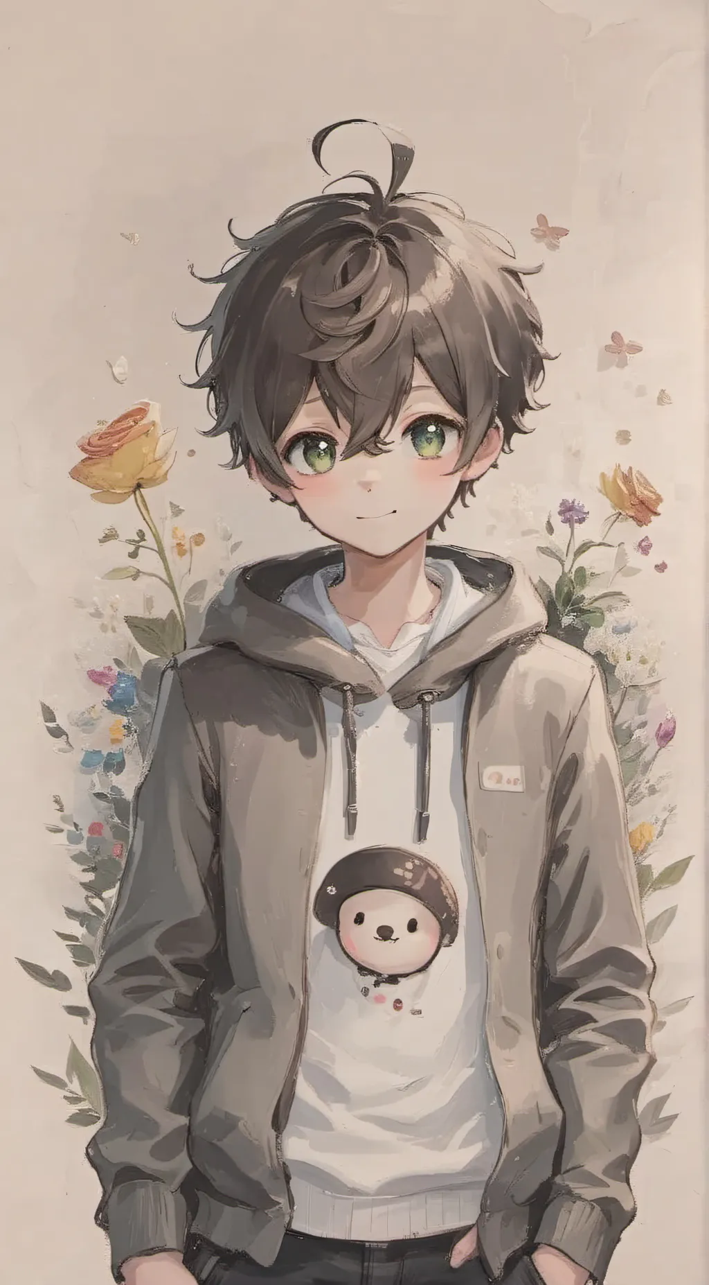 ai character: Kai background