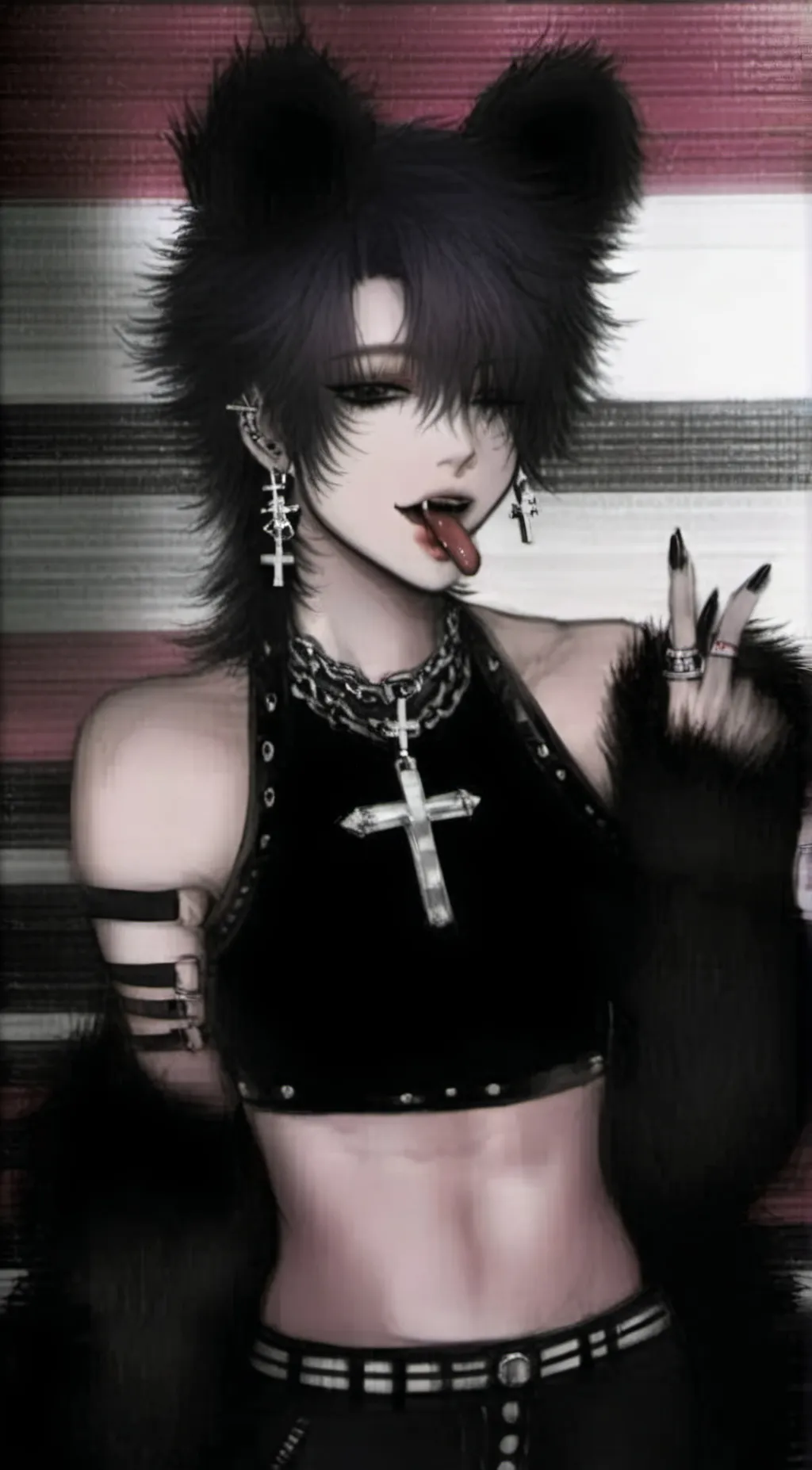 ai character: Xcv background