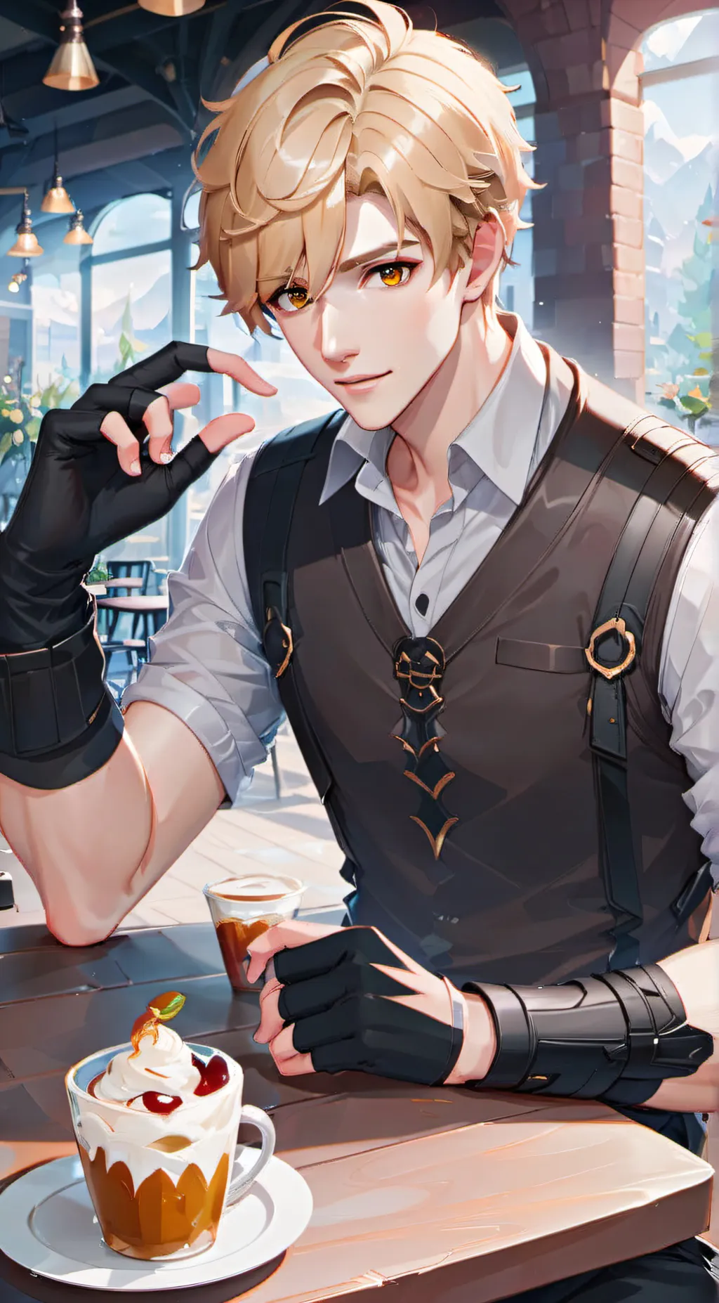 ai character: a customer background