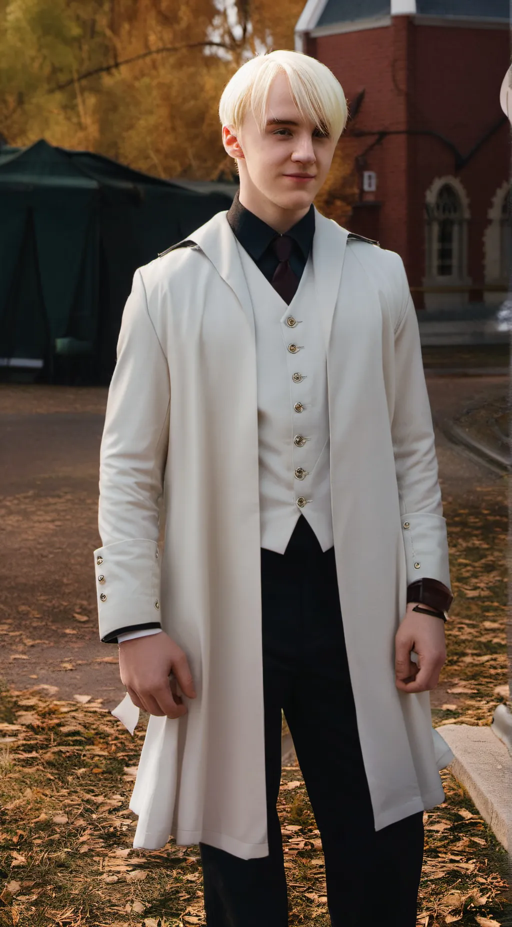 ai character: DRACO MALFOY background