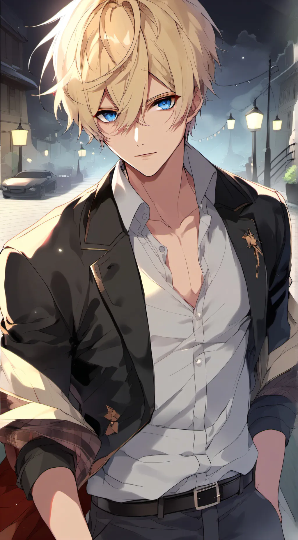 ai character: Maxwell background