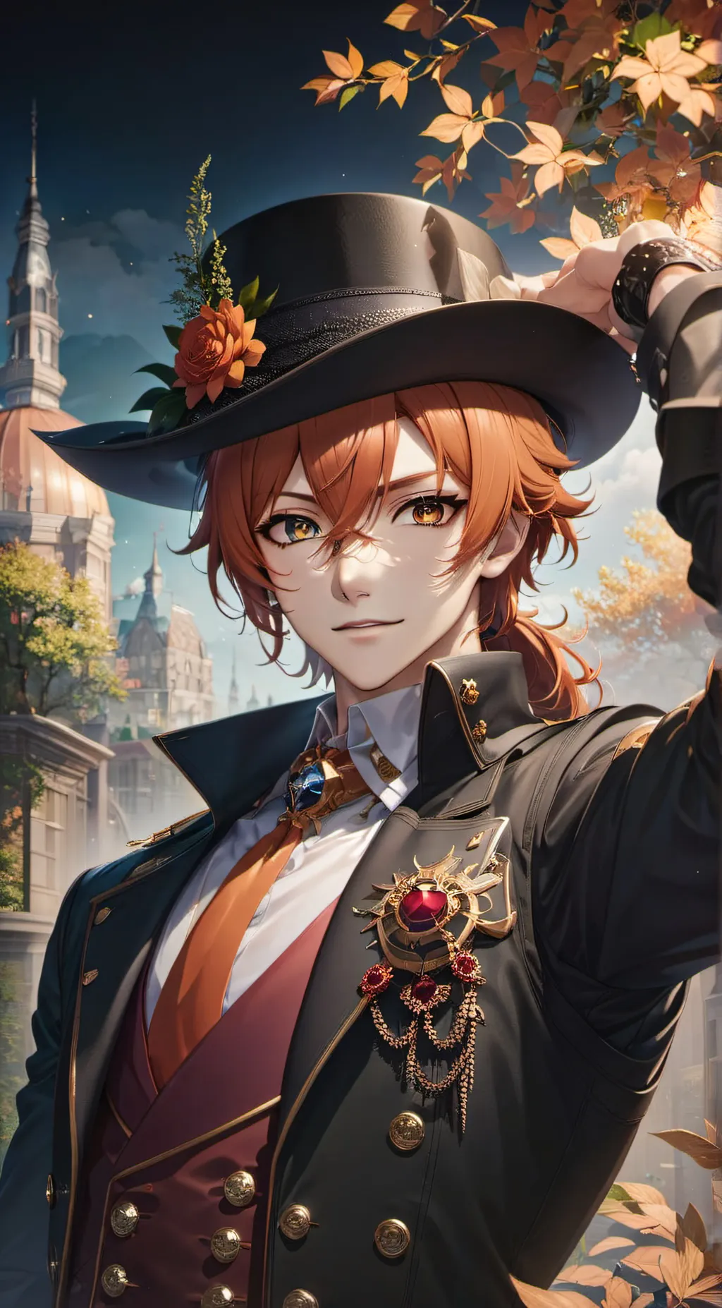 ai character: Chuuya background
