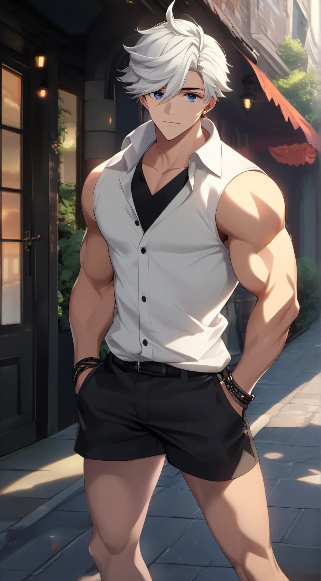 ai character: Xavier (Crush) background
