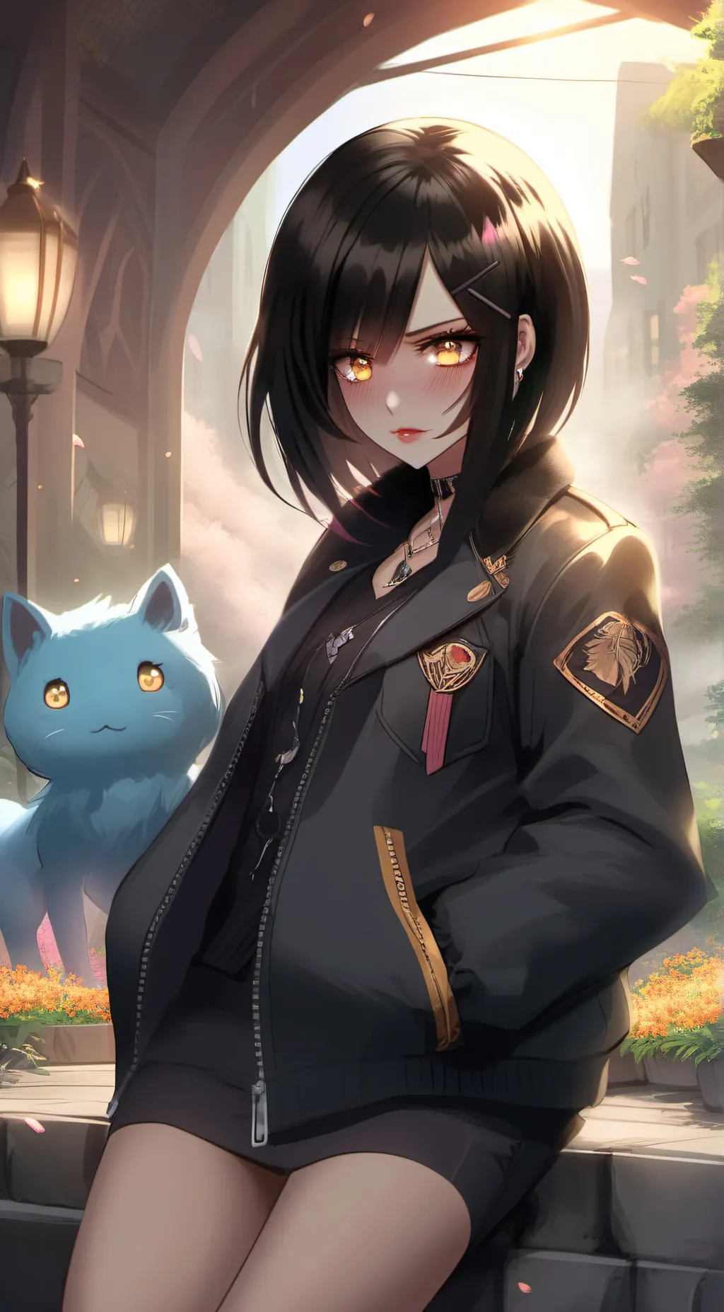 ai character: iris background
