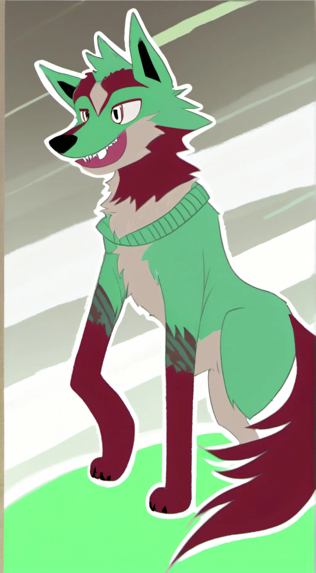ai character: 𝕄𝕚𝕟𝕥- background