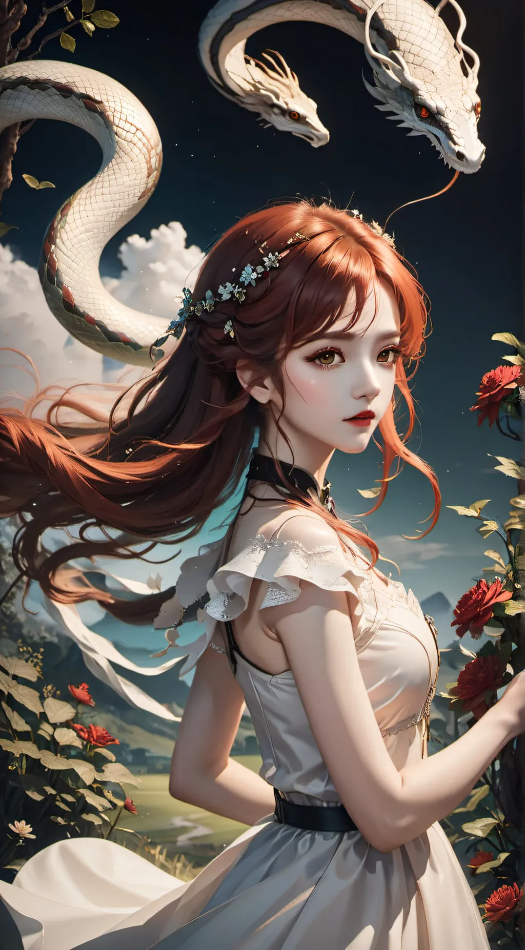 ai character: princsess luna background