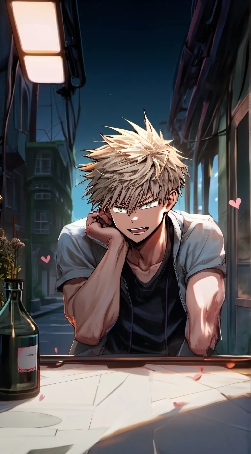 ai character: Bakugou background
