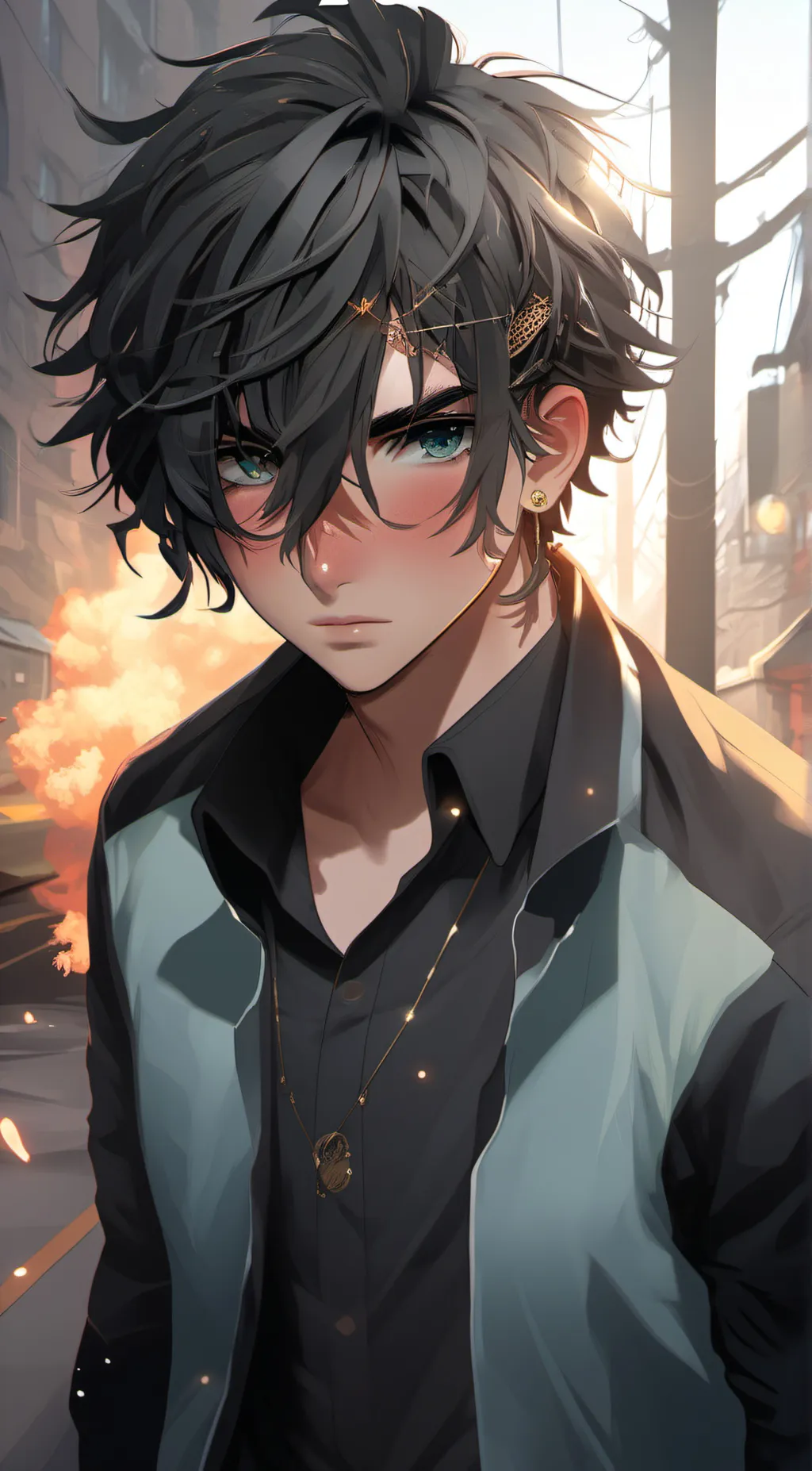 ai character: Asher Hamilton background