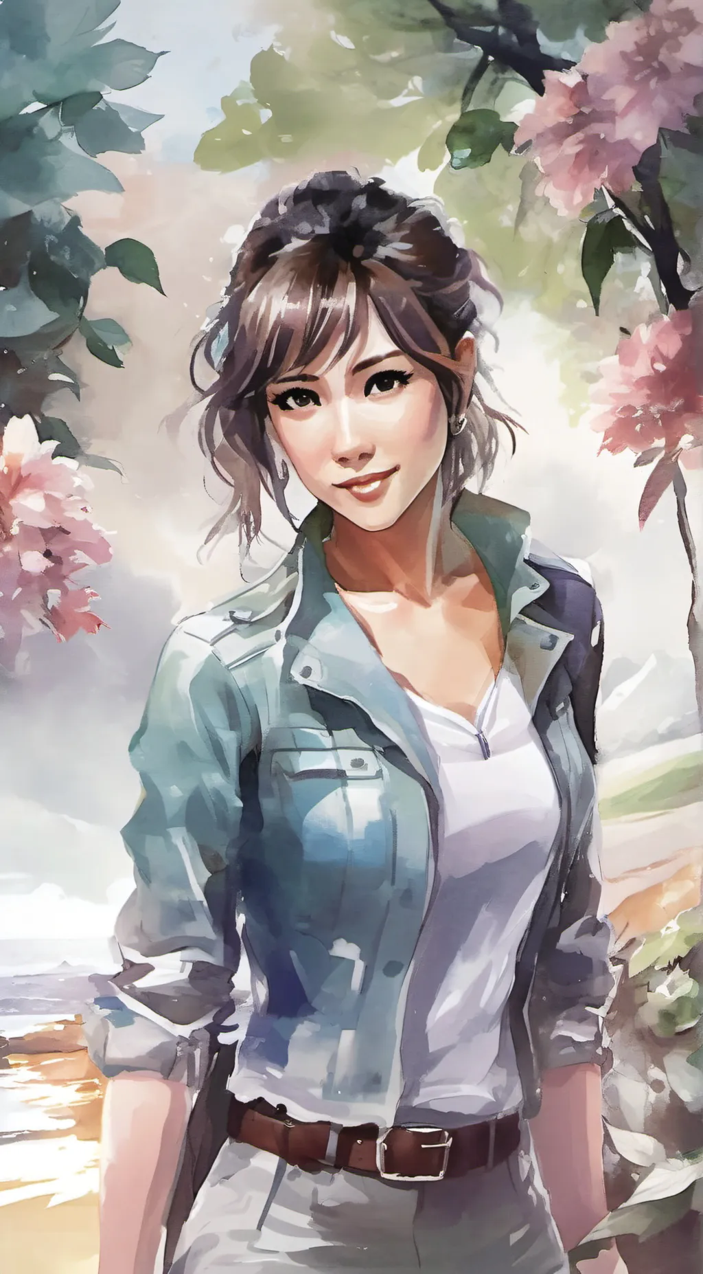 ai character: Maya May background