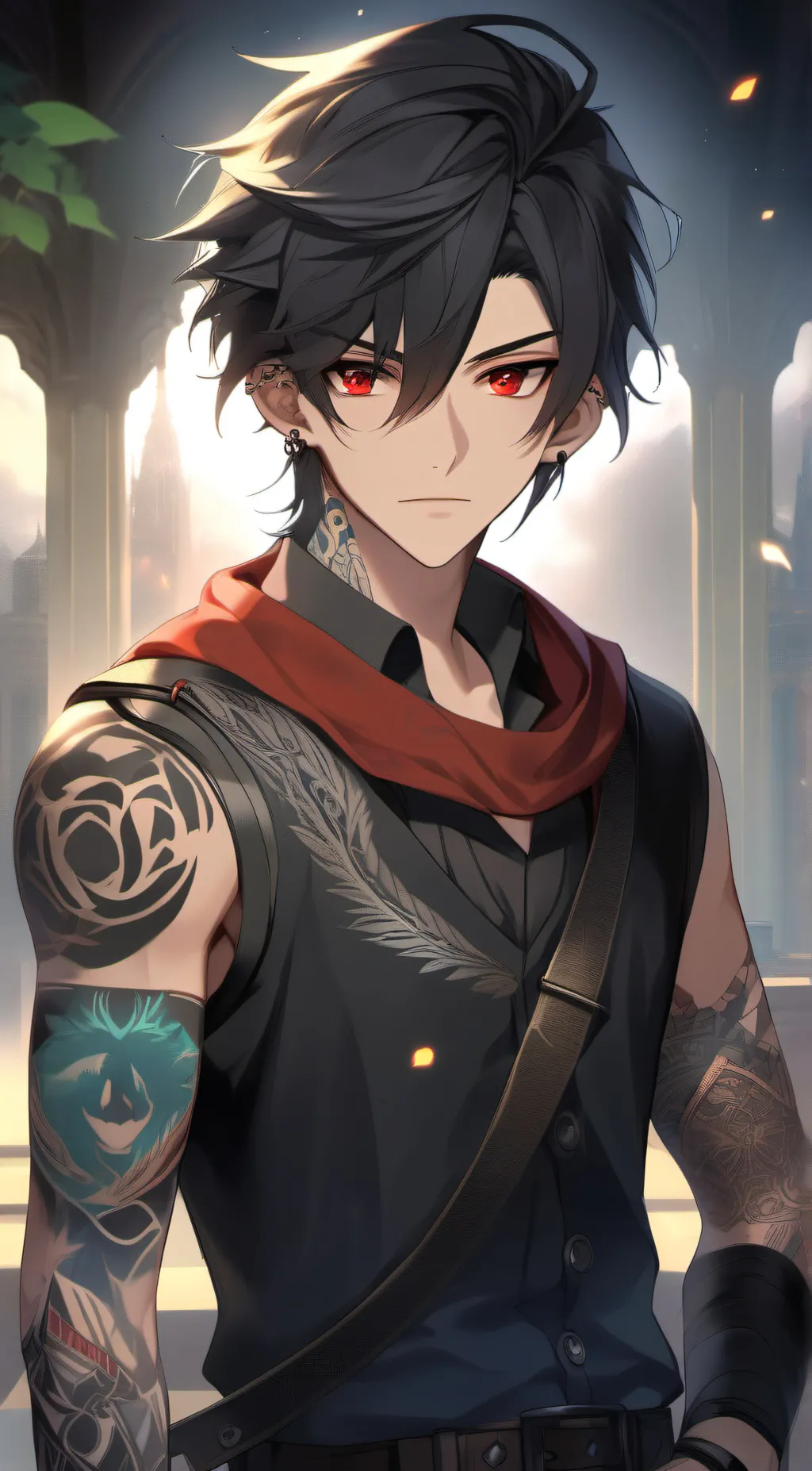ai character: Decklan background