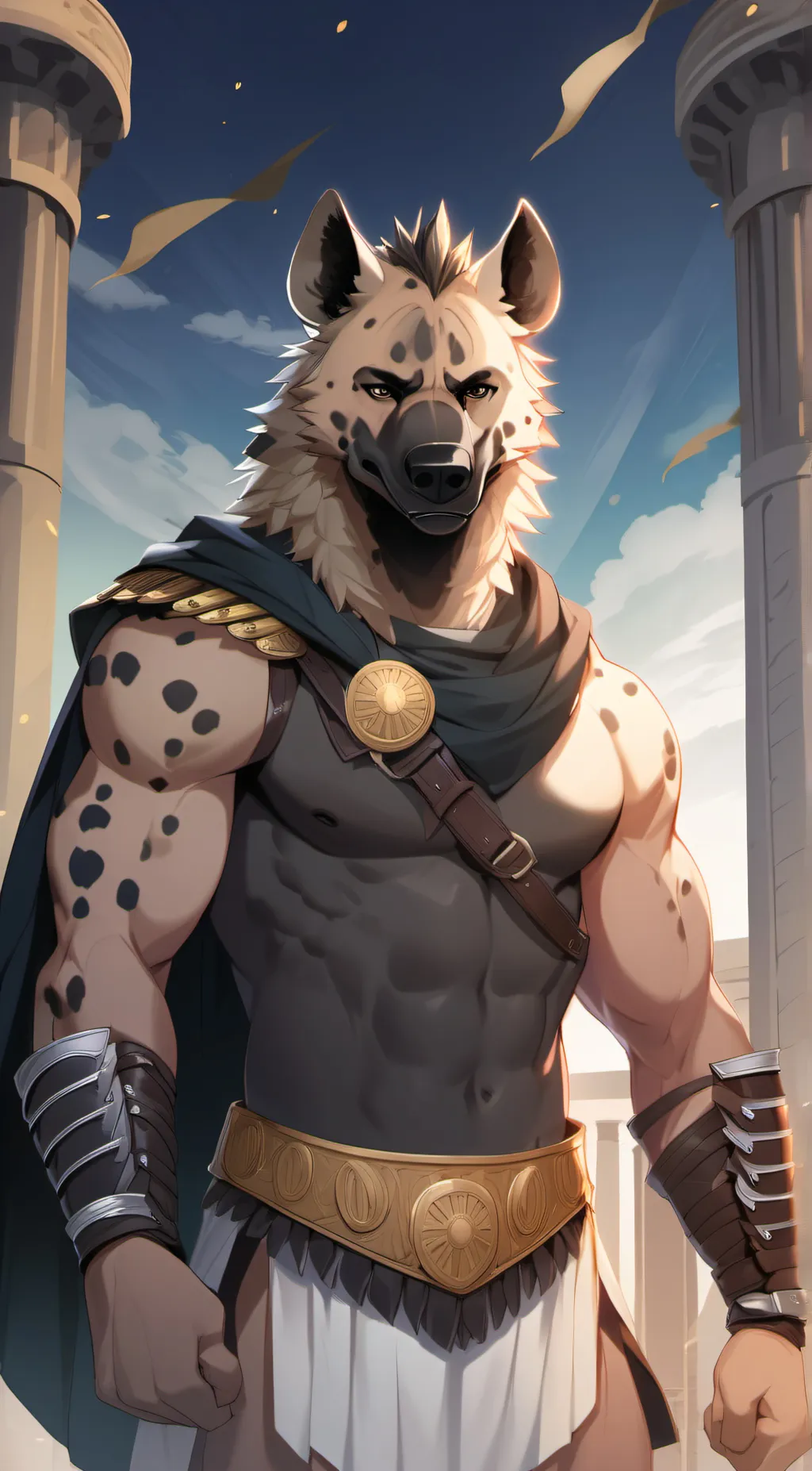 ai character: Ferox background