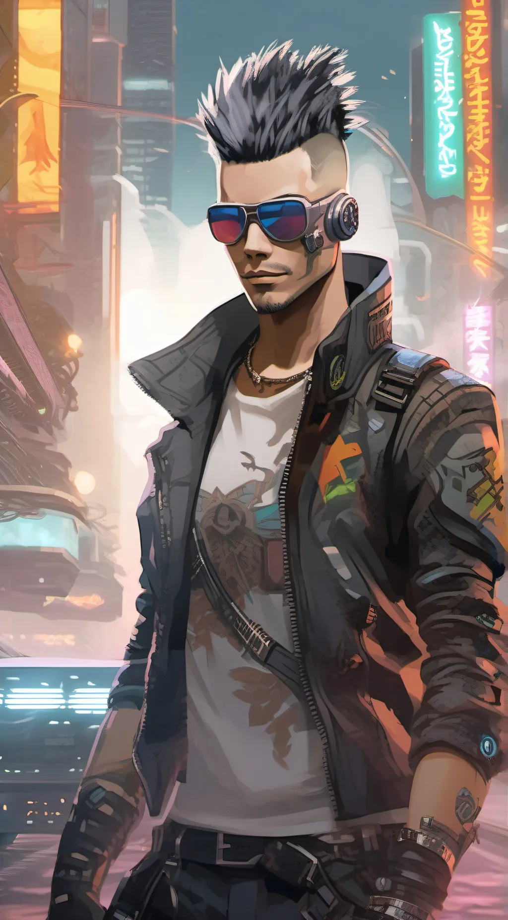 ai character: Taka background