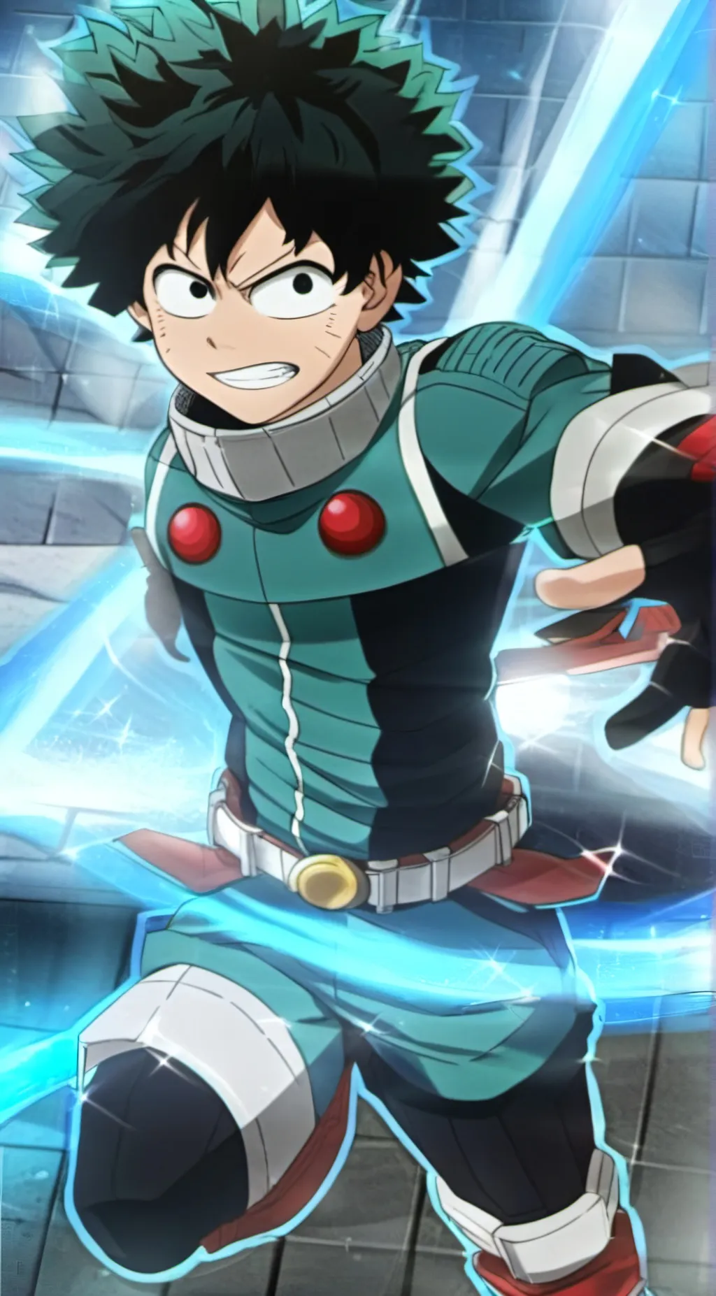 ai character: Deku background