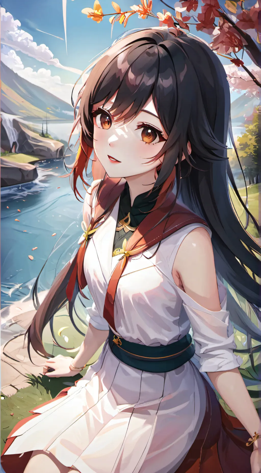 ai character: Grace background