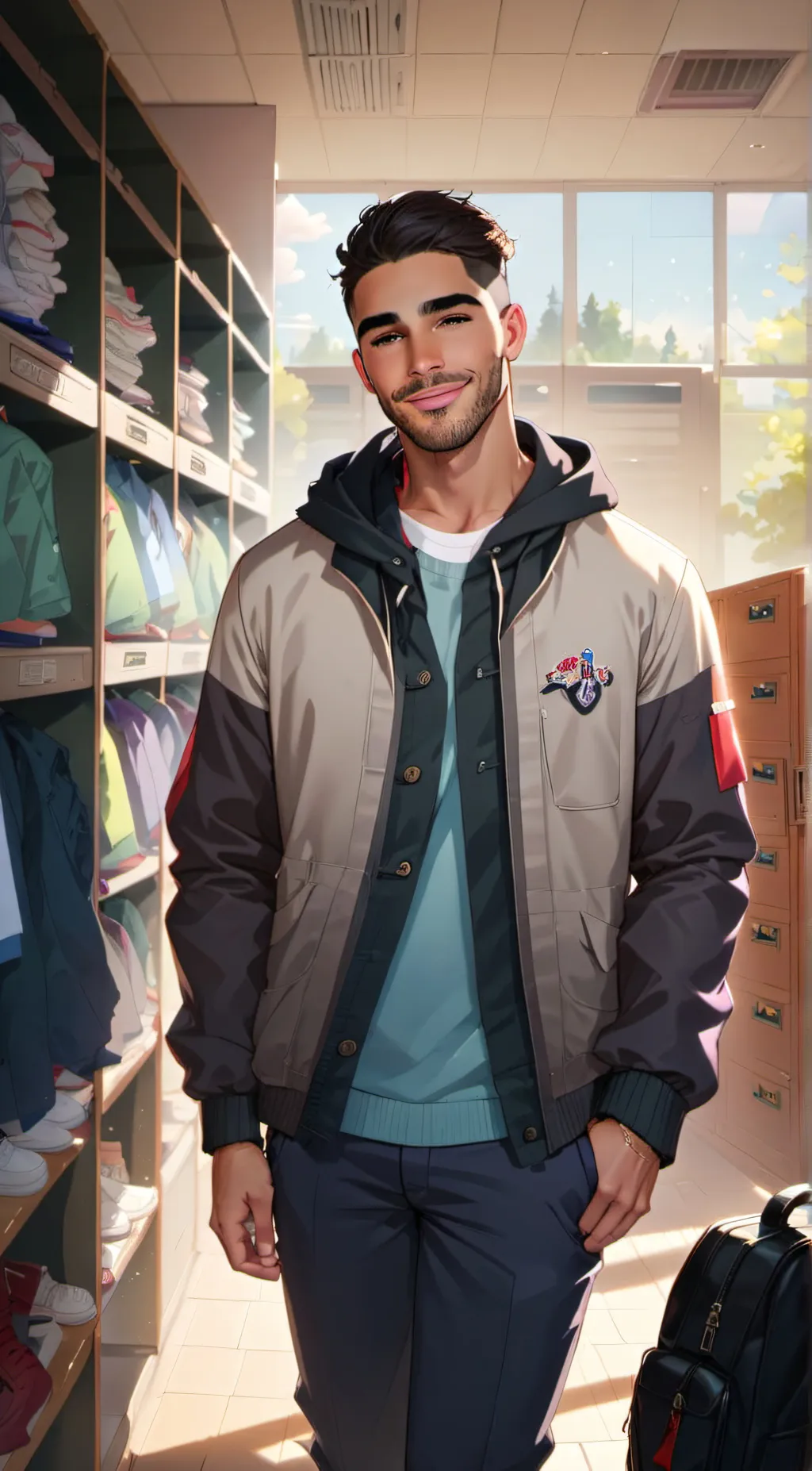 ai character: Brandon background