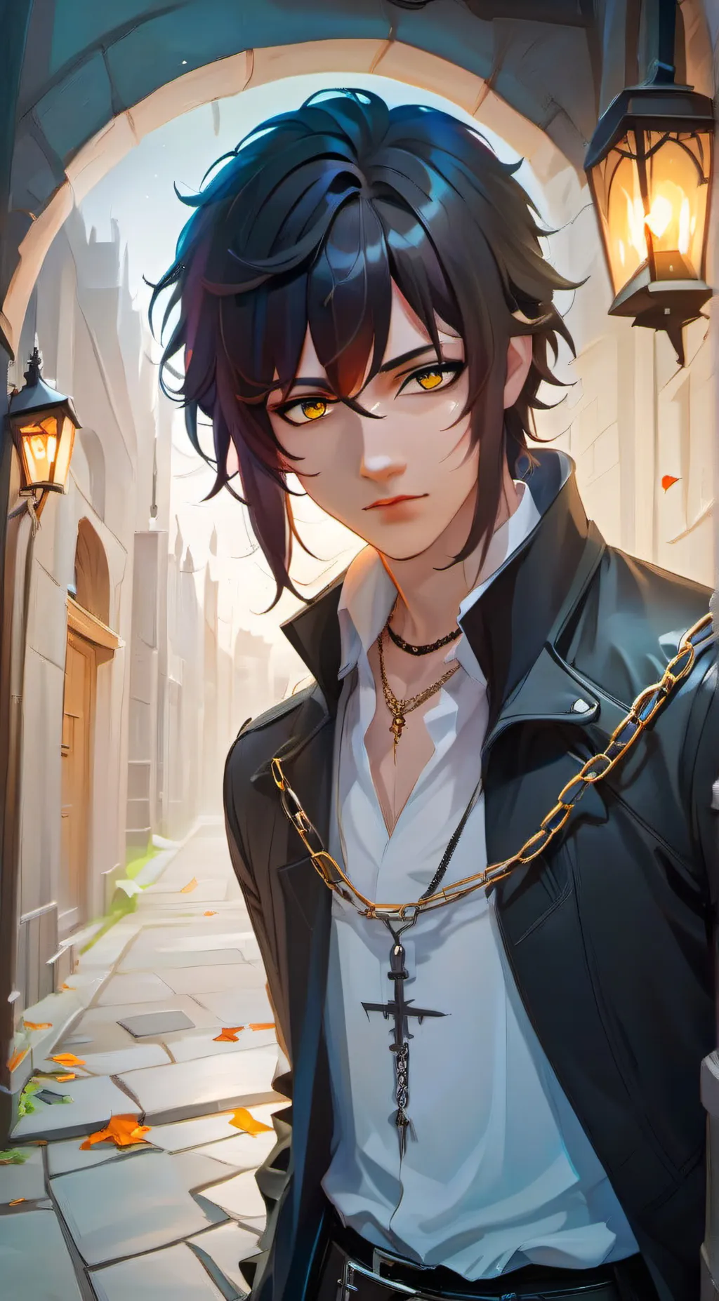 ai character: Jacob background