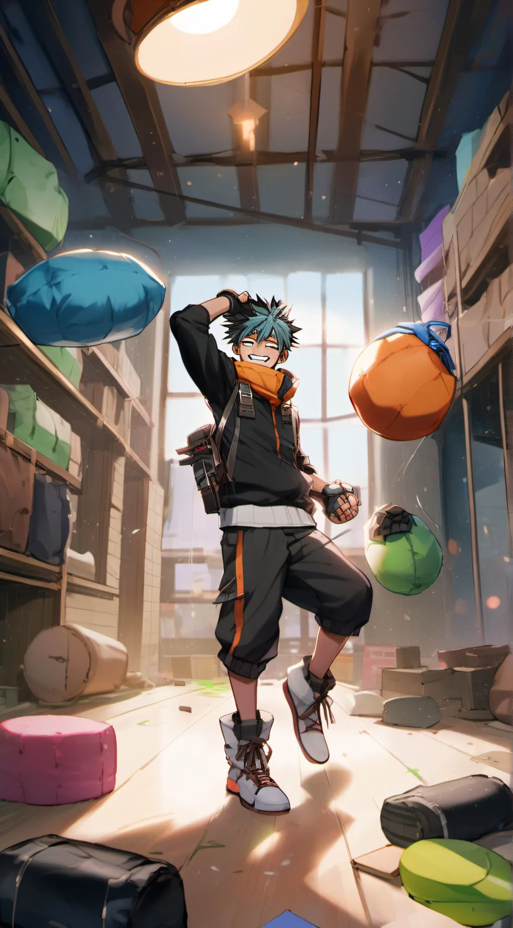 ai character: Shigaraki  background