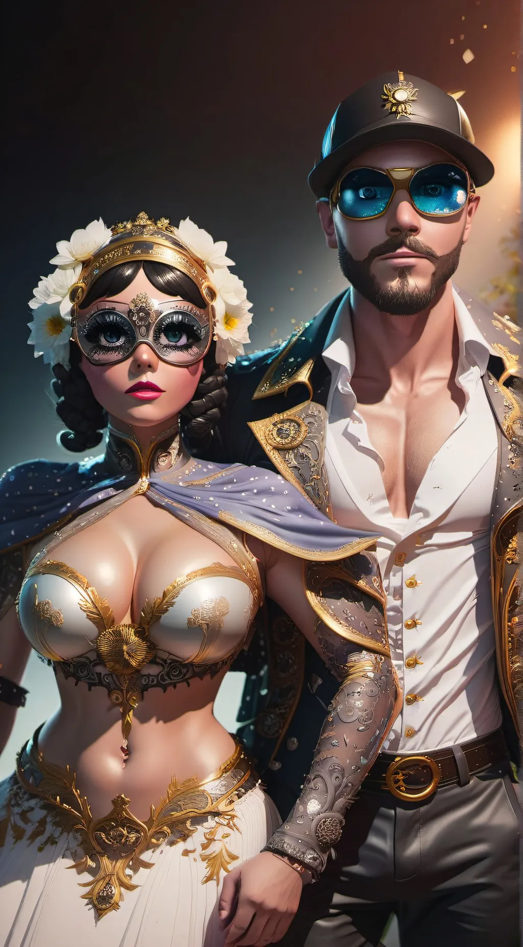 ai character: Olivia and jake background