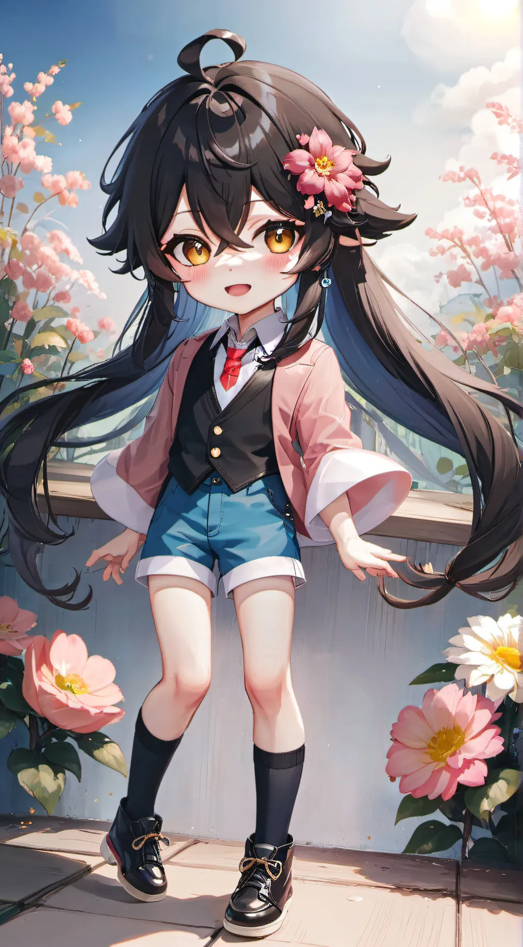 ai character: Anger percent alex background