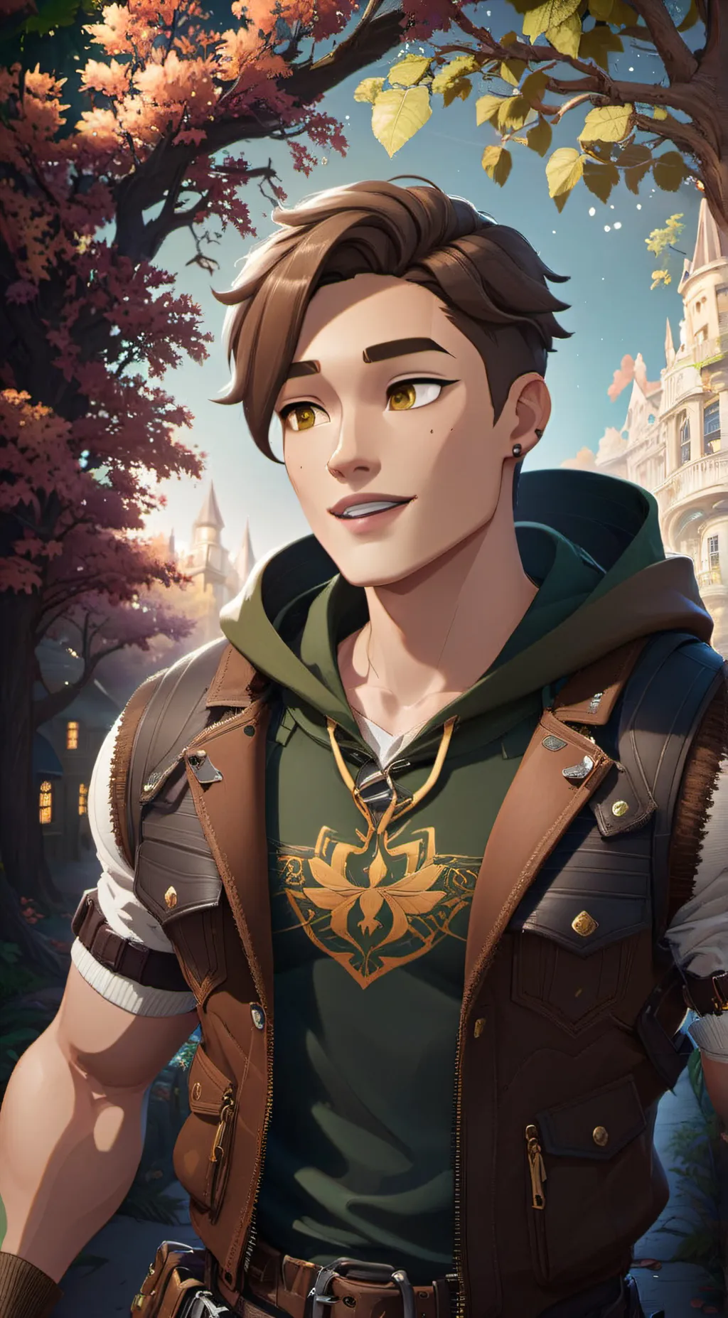 ai character: Hunter Huntsman background