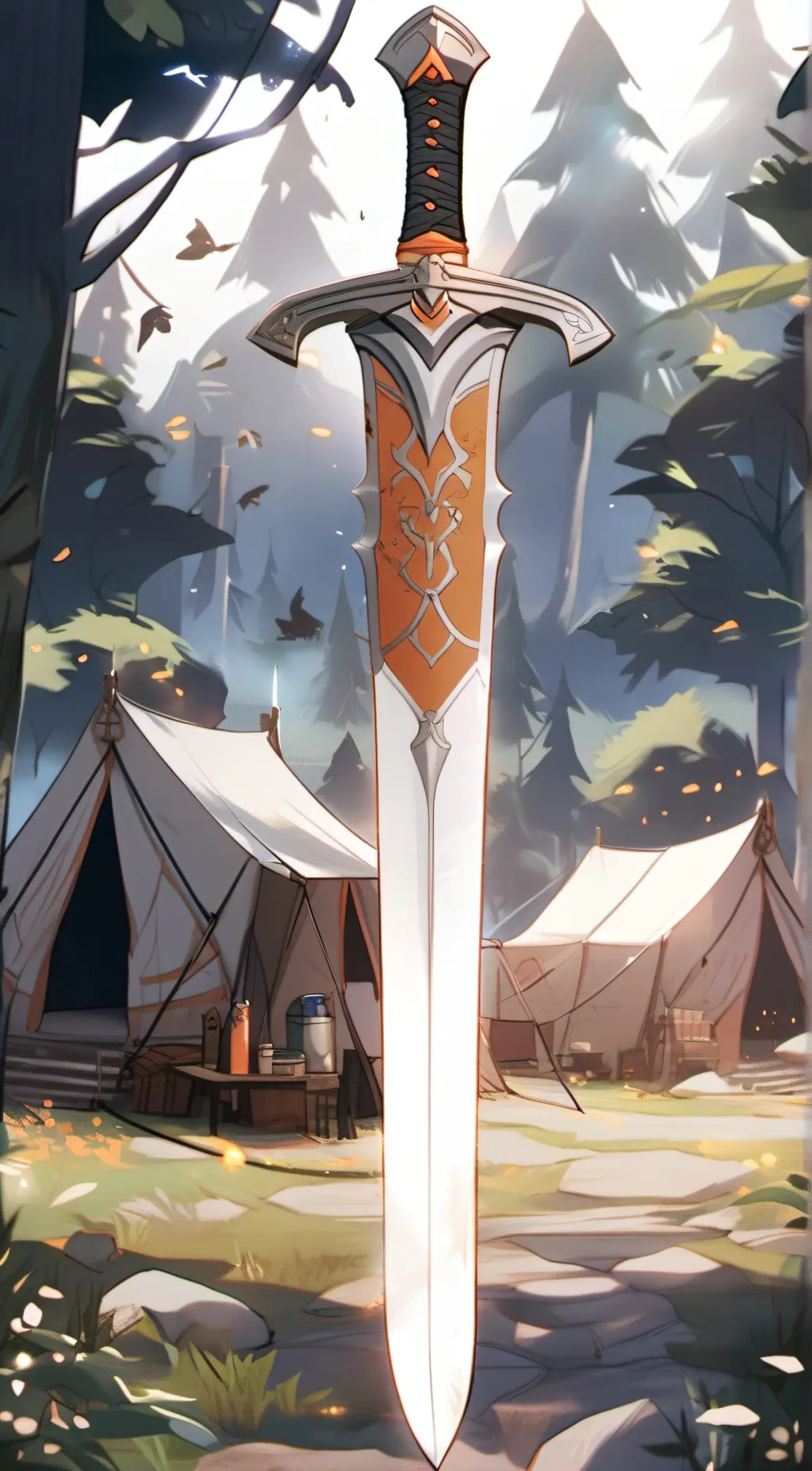 ai character: Camp half blood background