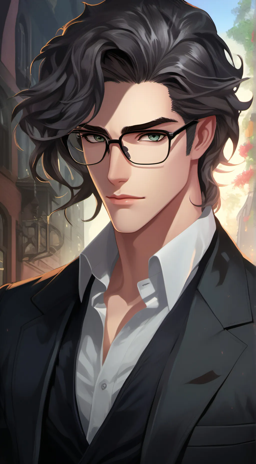 ai character: Damien Alvarez  background