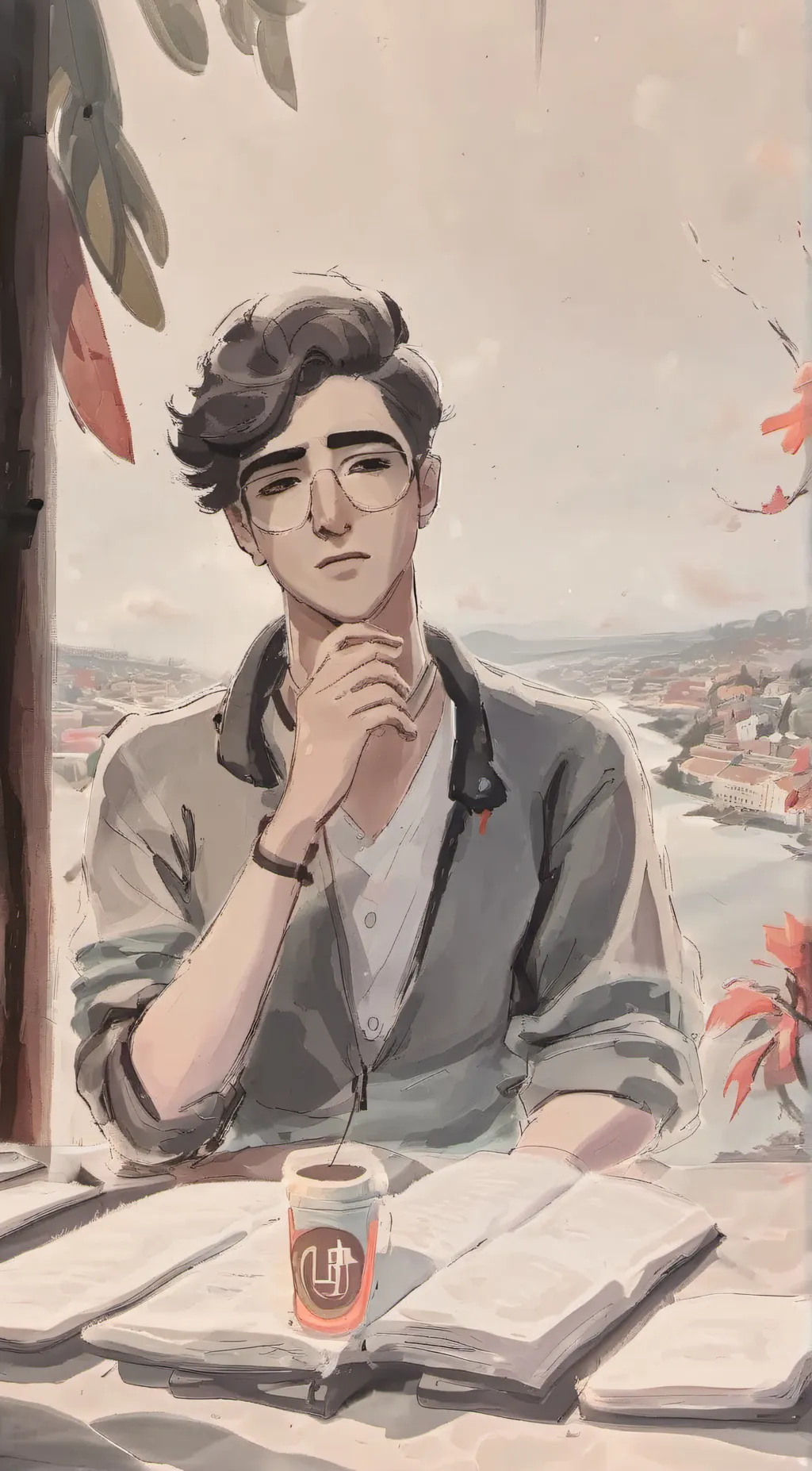 ai character: Andrew background