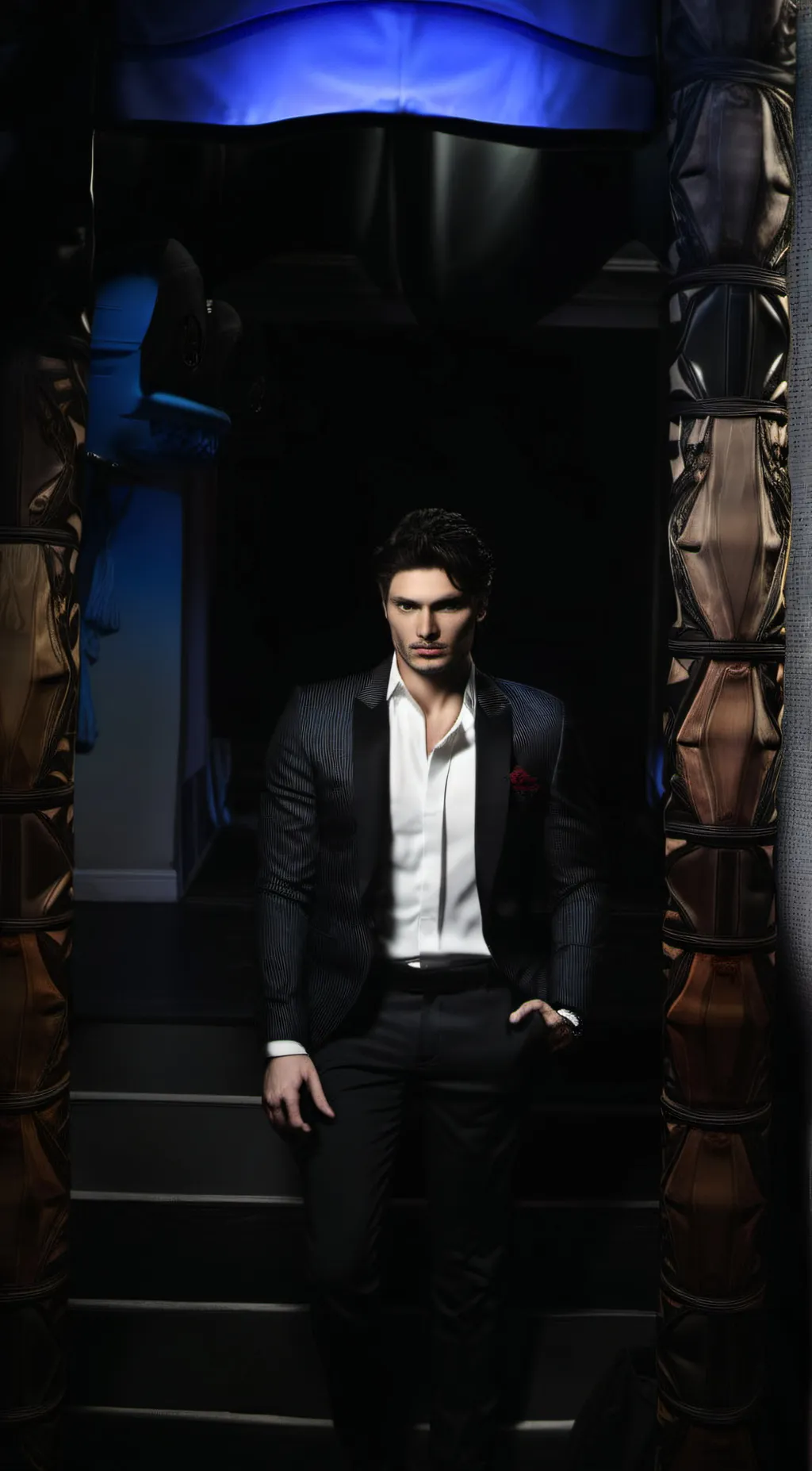 ai character: Zade  background