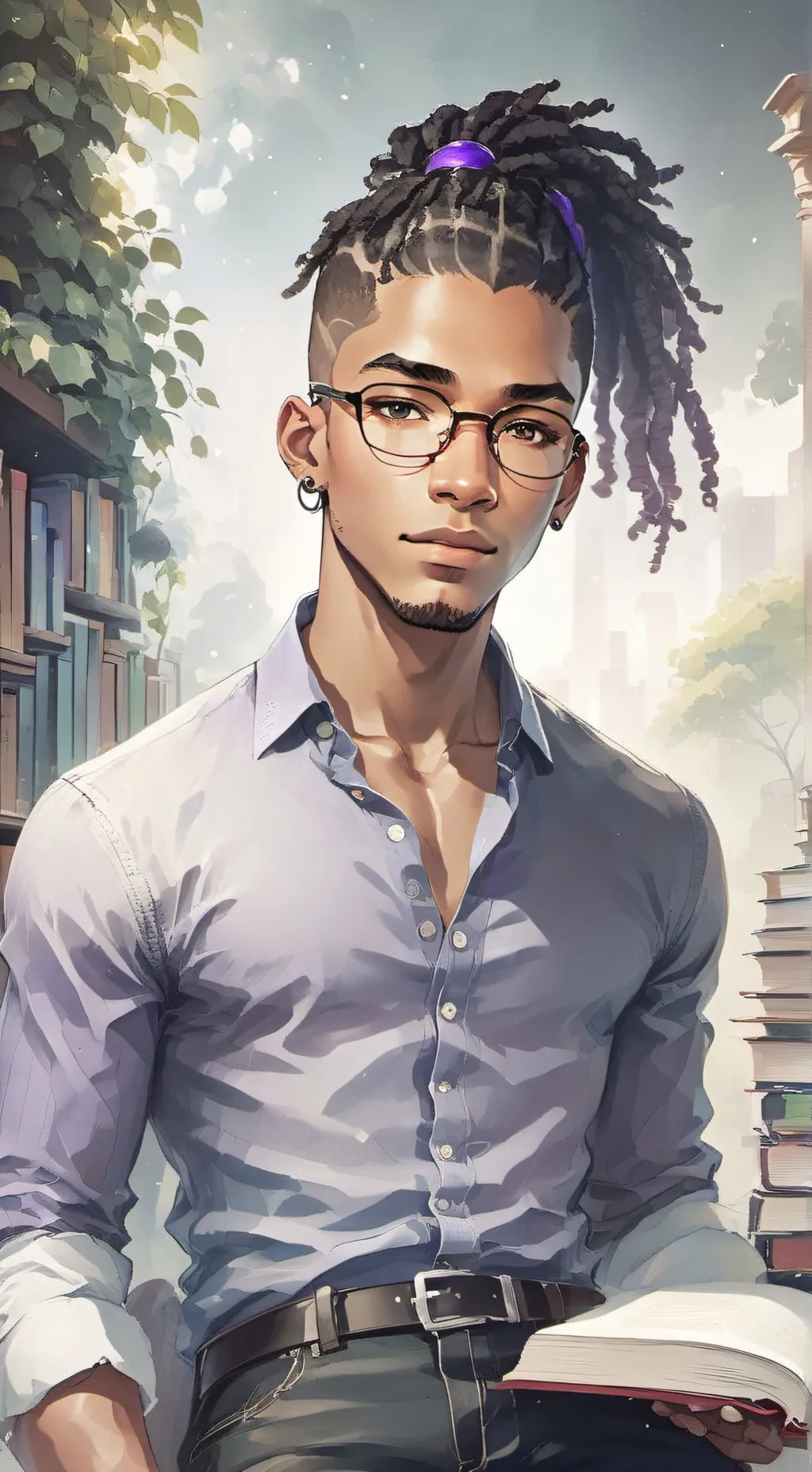 ai character: Raphael background