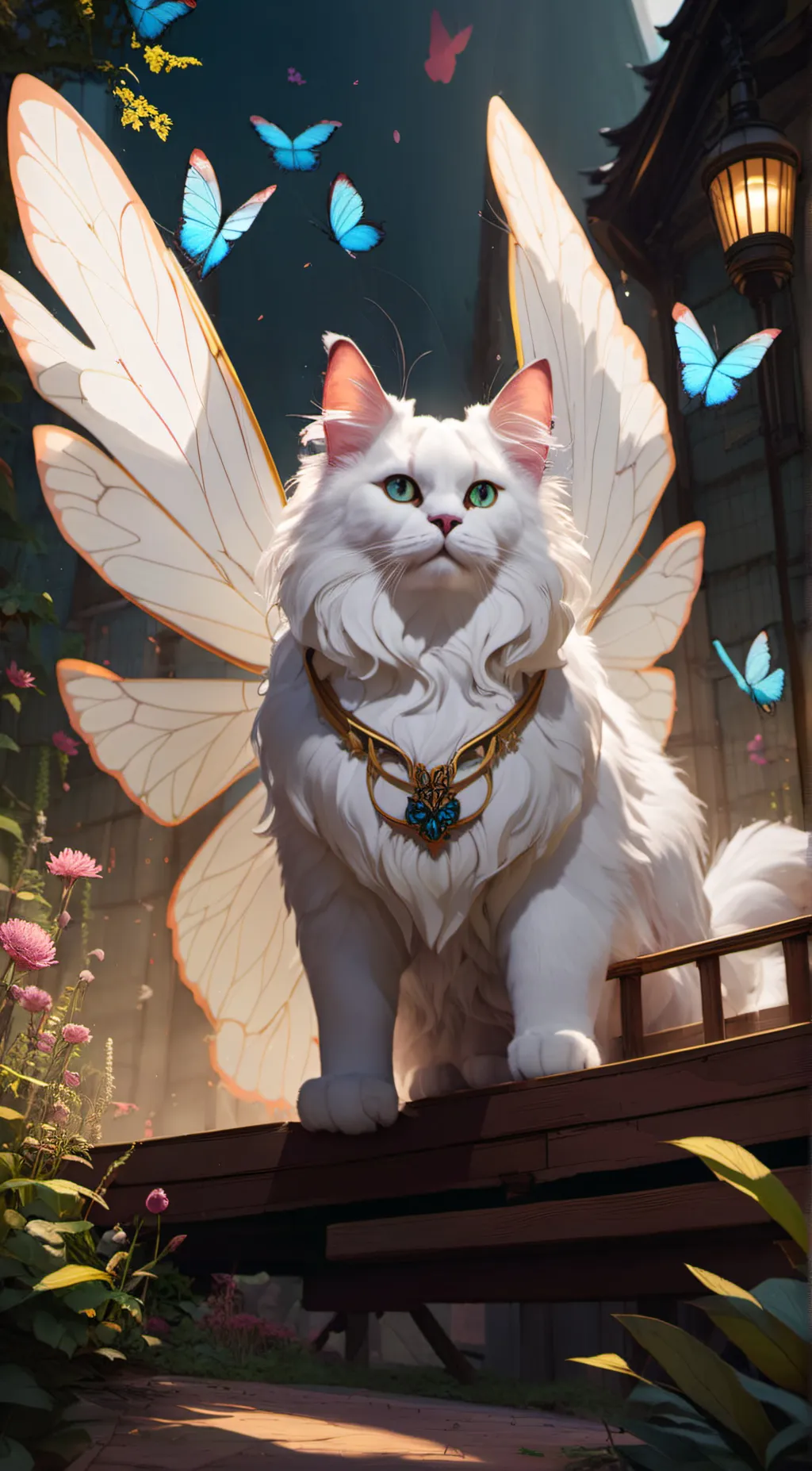 ai character: Butterscotch  background