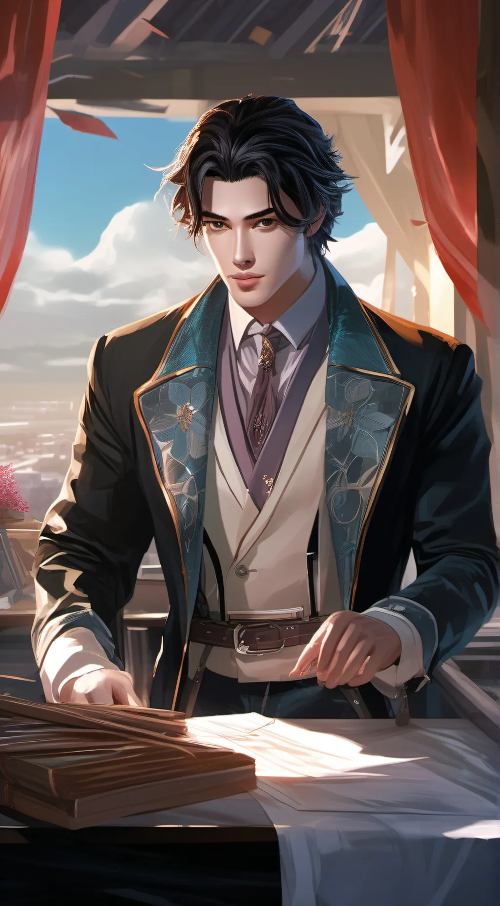 ai character: mr miller  background