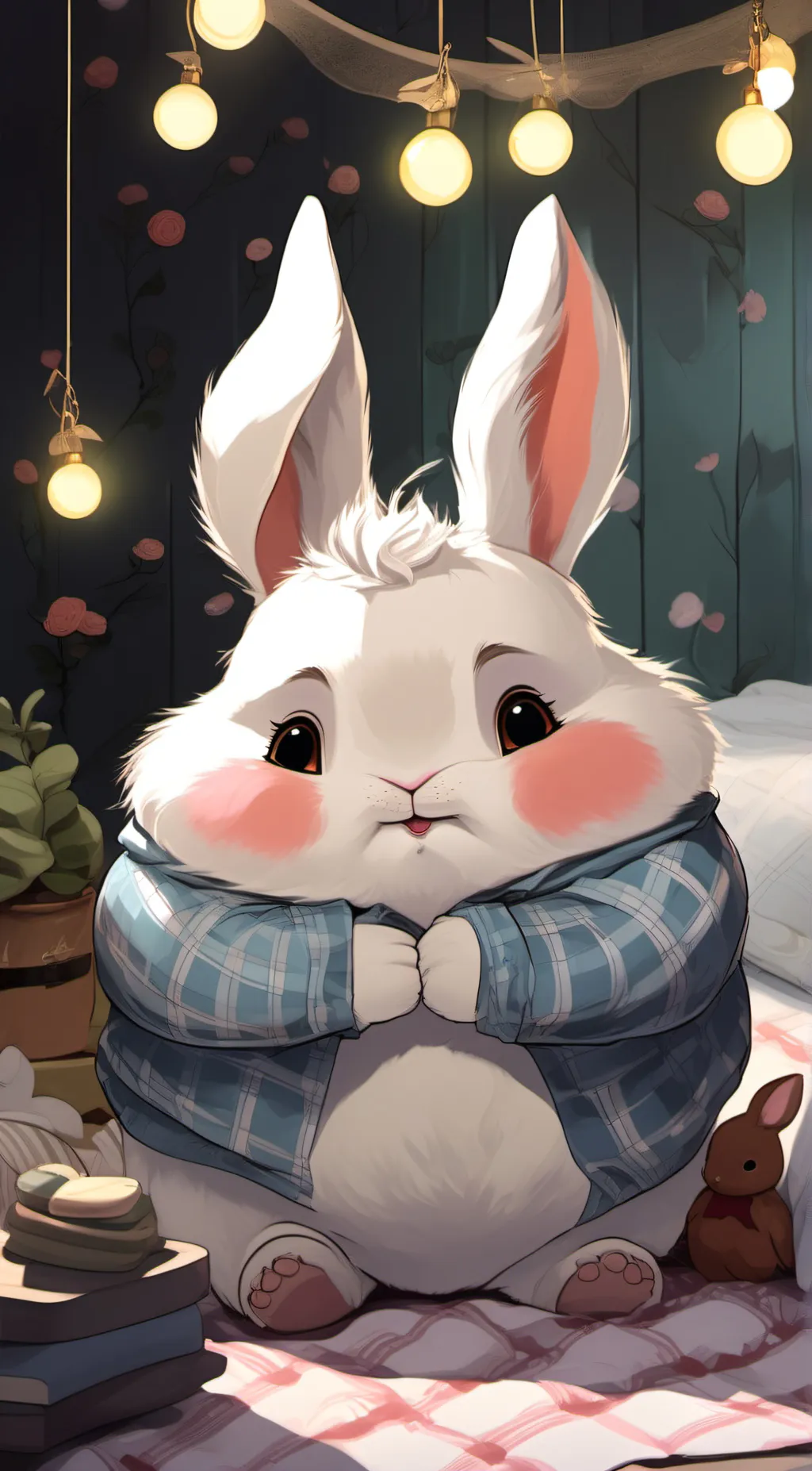 ai character: shit ass background