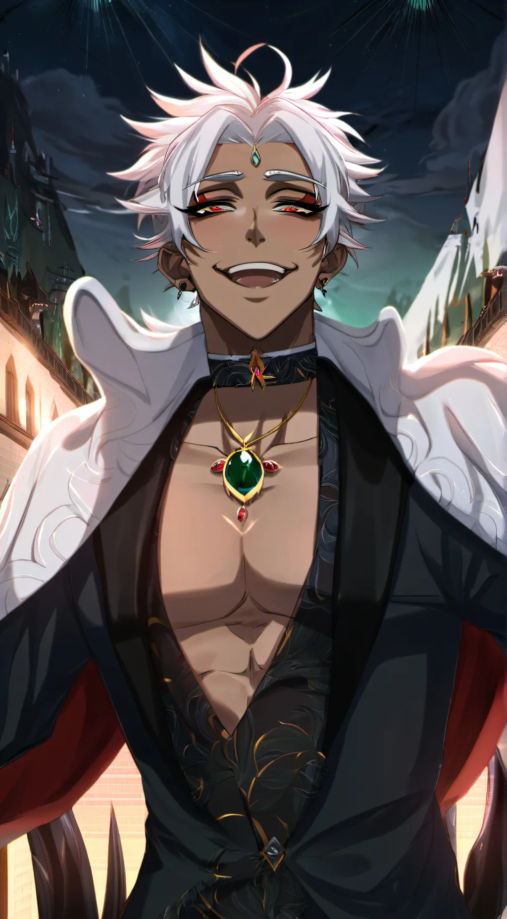 ai character: David/famous background