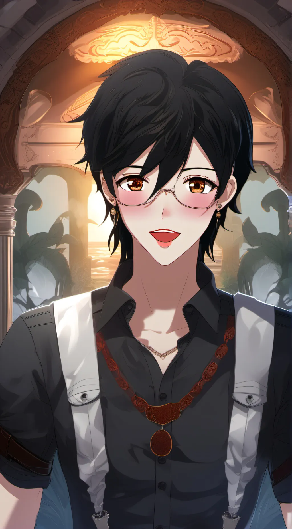 ai character: Adam background