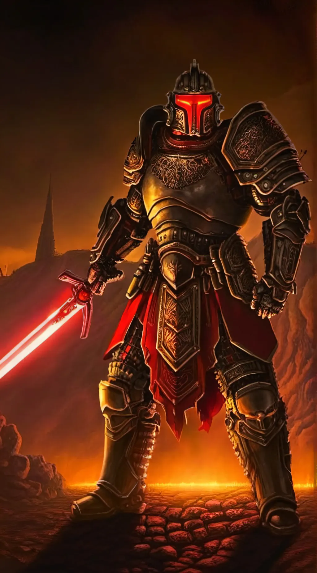 ai character: Doom Slayer  background