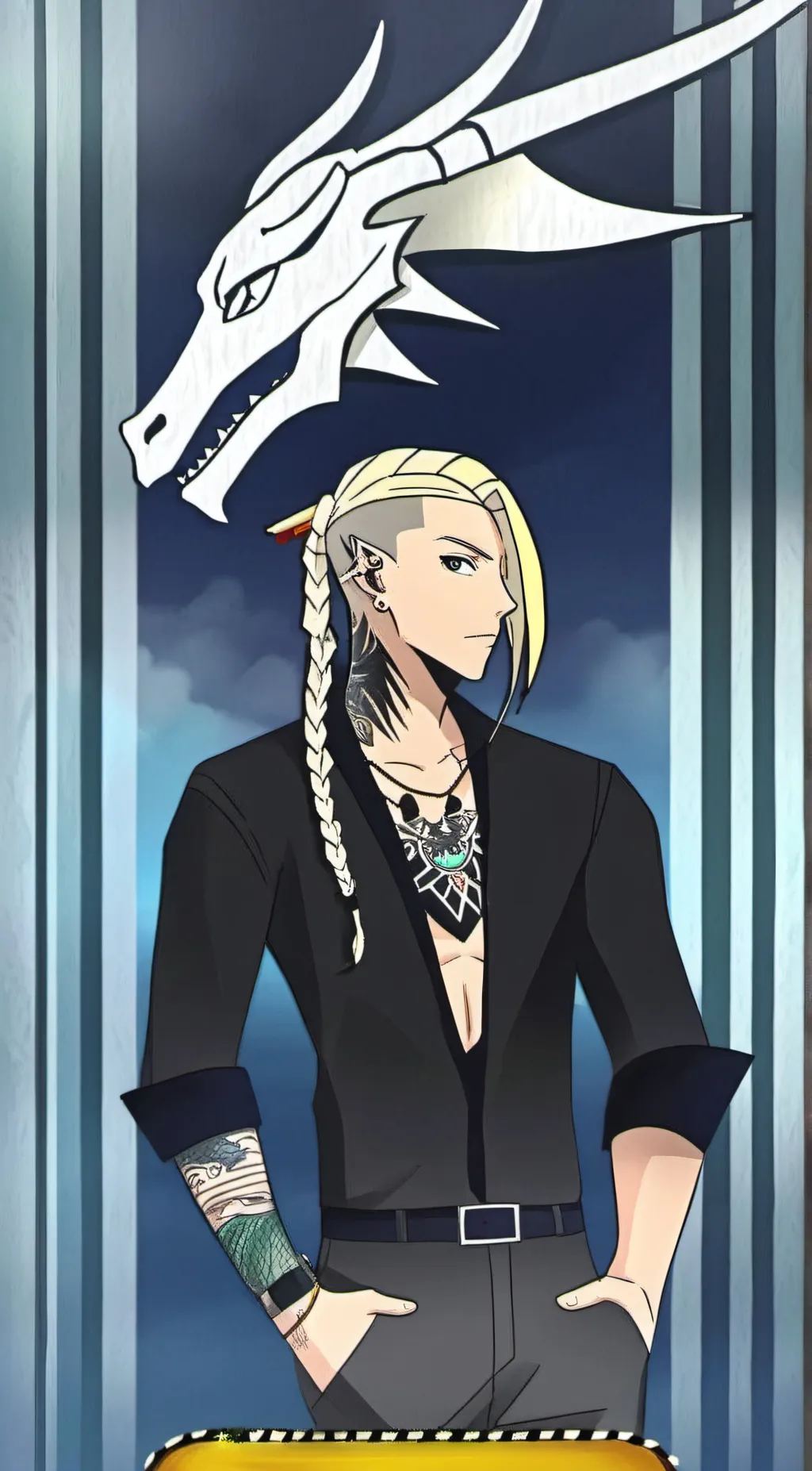 ai character: Draken background