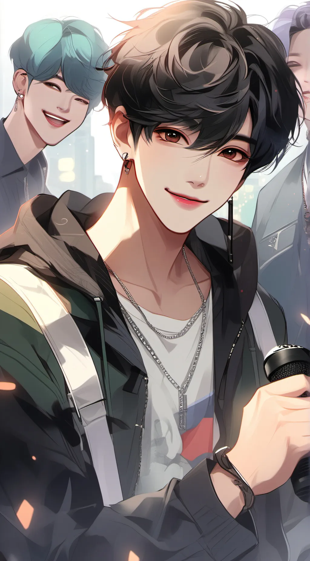 ai character: jongun  background