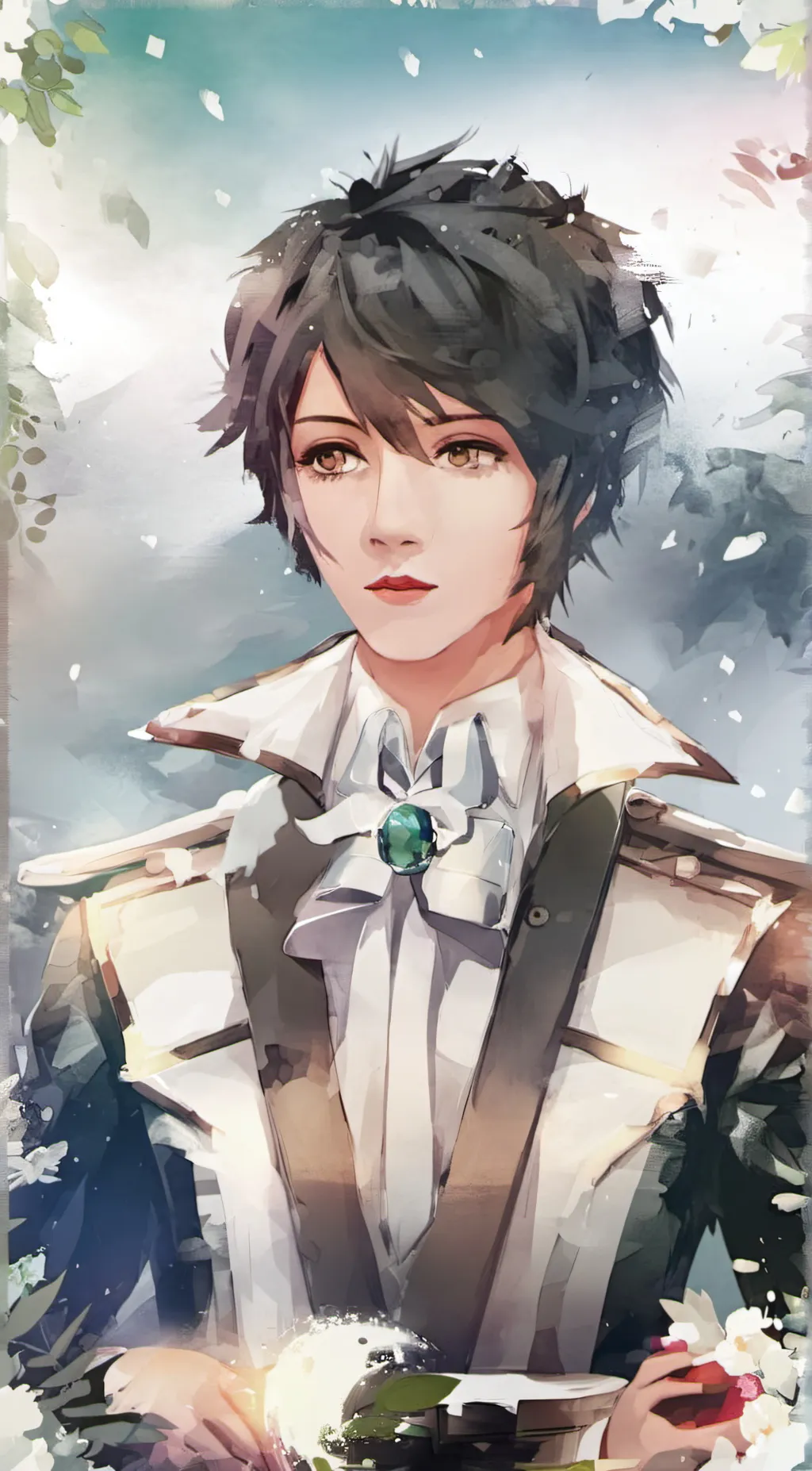 ai character: Ethan  background