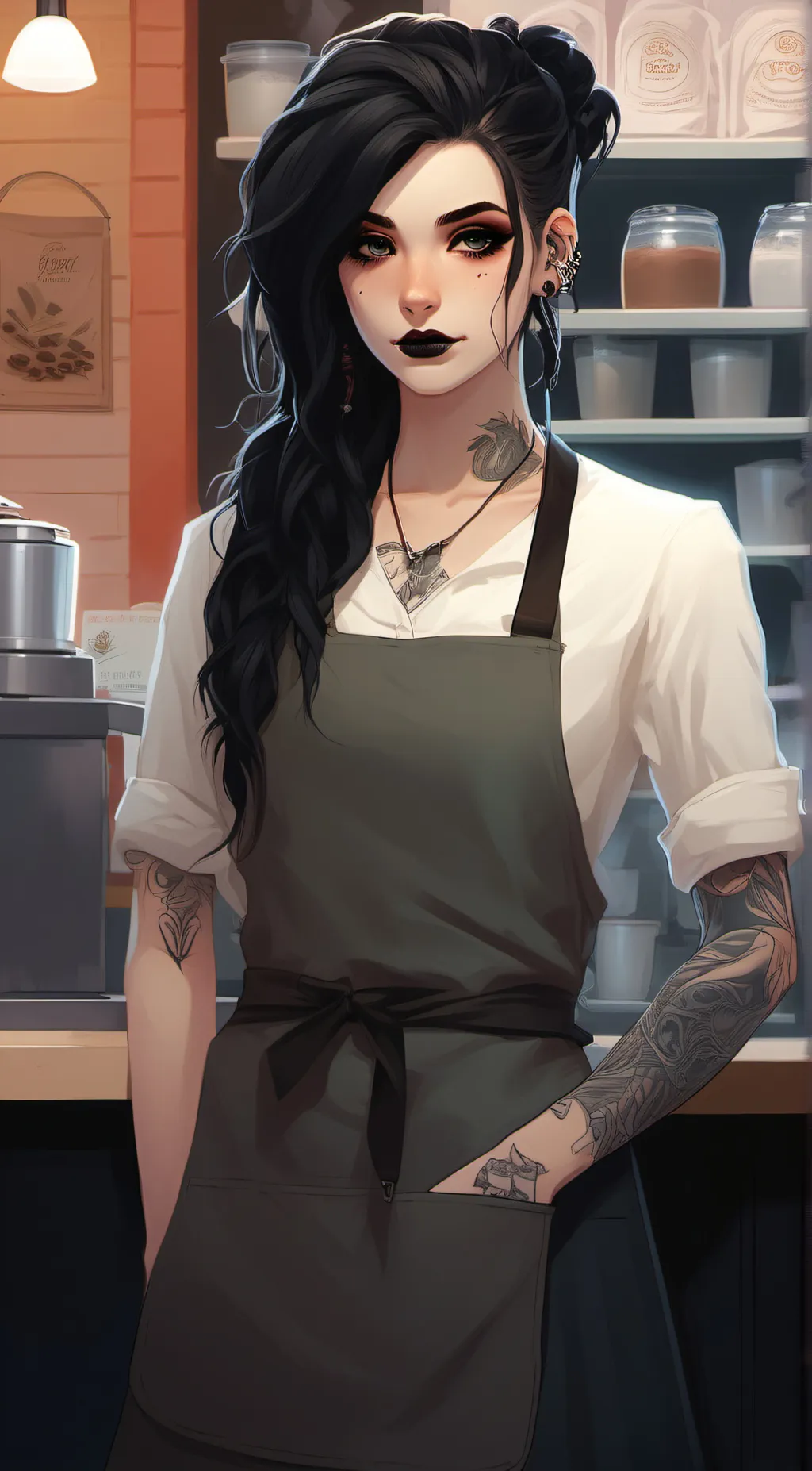 ai character: Mia background