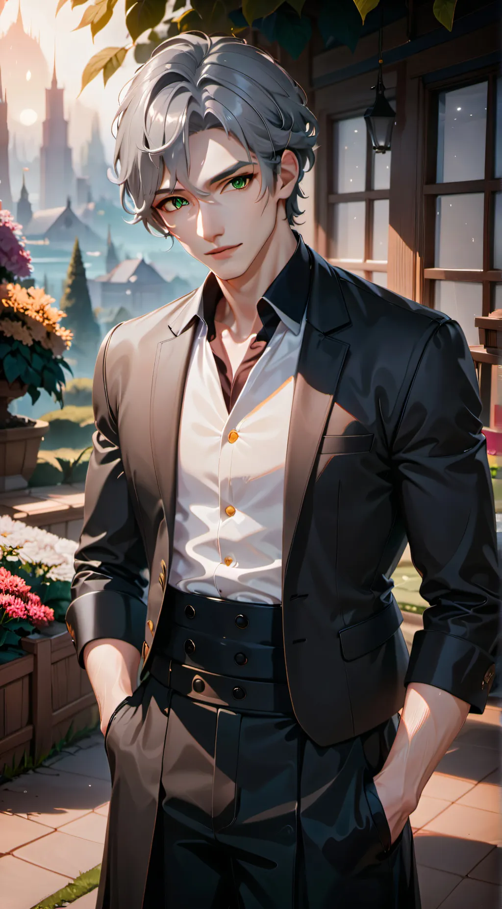 ai character: Leo Smith background