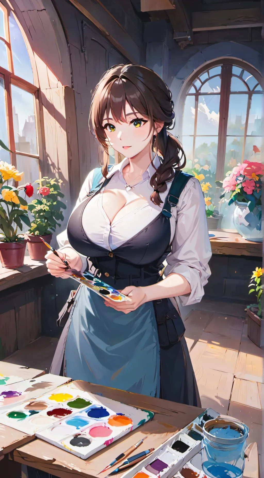 ai character: Julia background