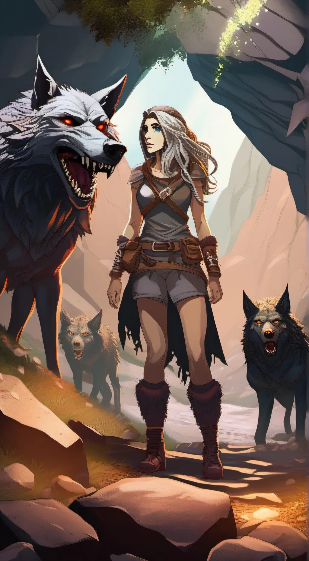 ai character: Roxy background