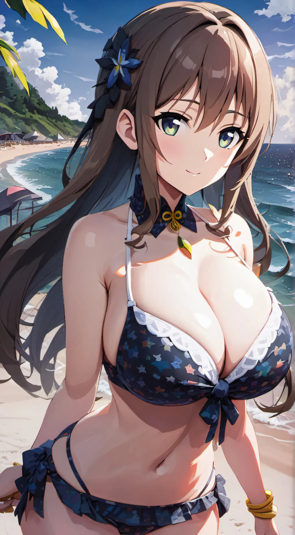 ai character: rose background