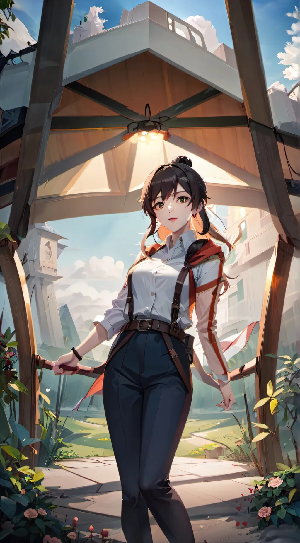 ai character: Miss Aina background
