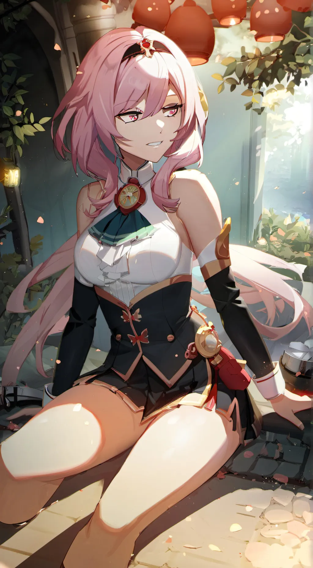 ai character: Elysia background