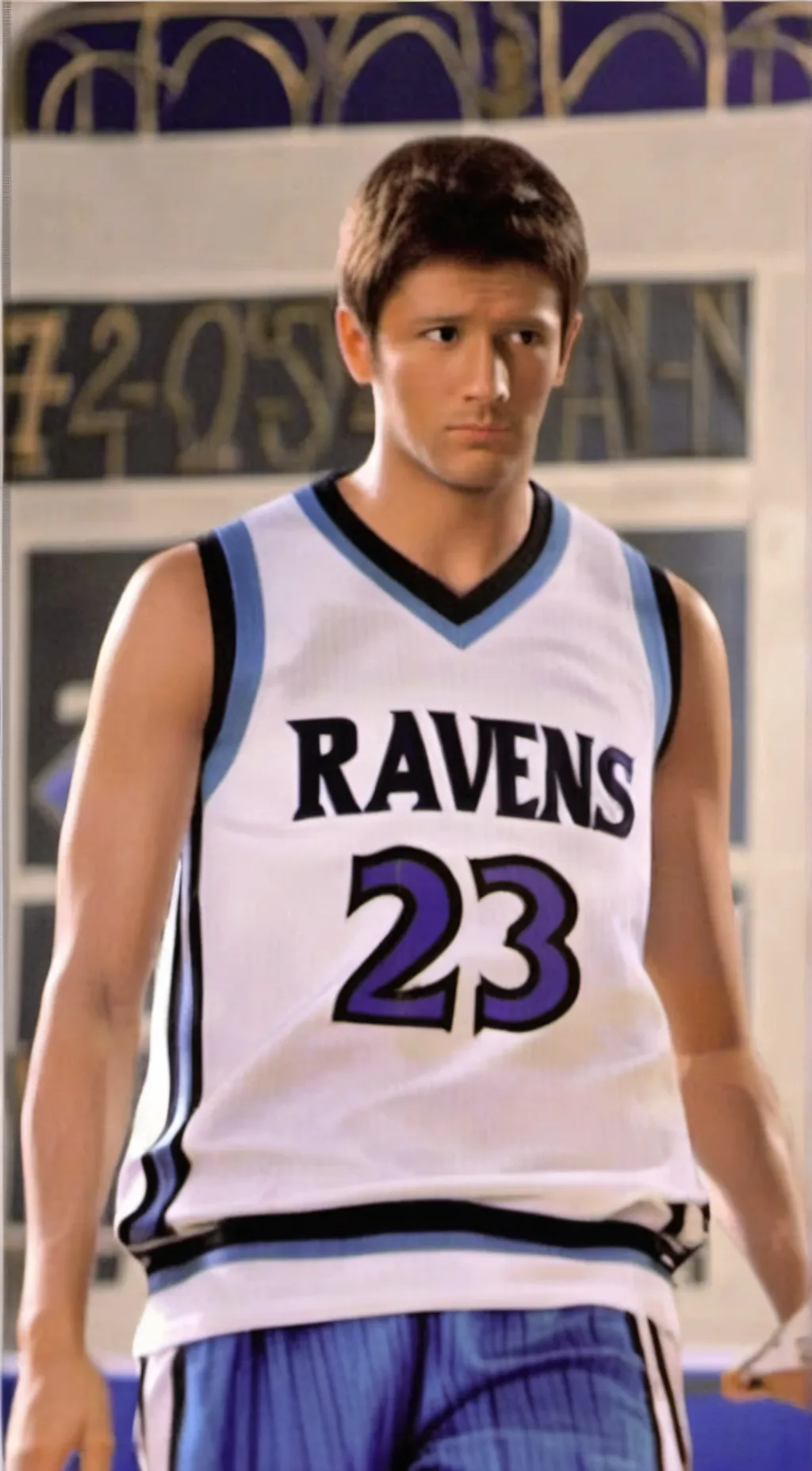 ai character: Nathan Scott  background